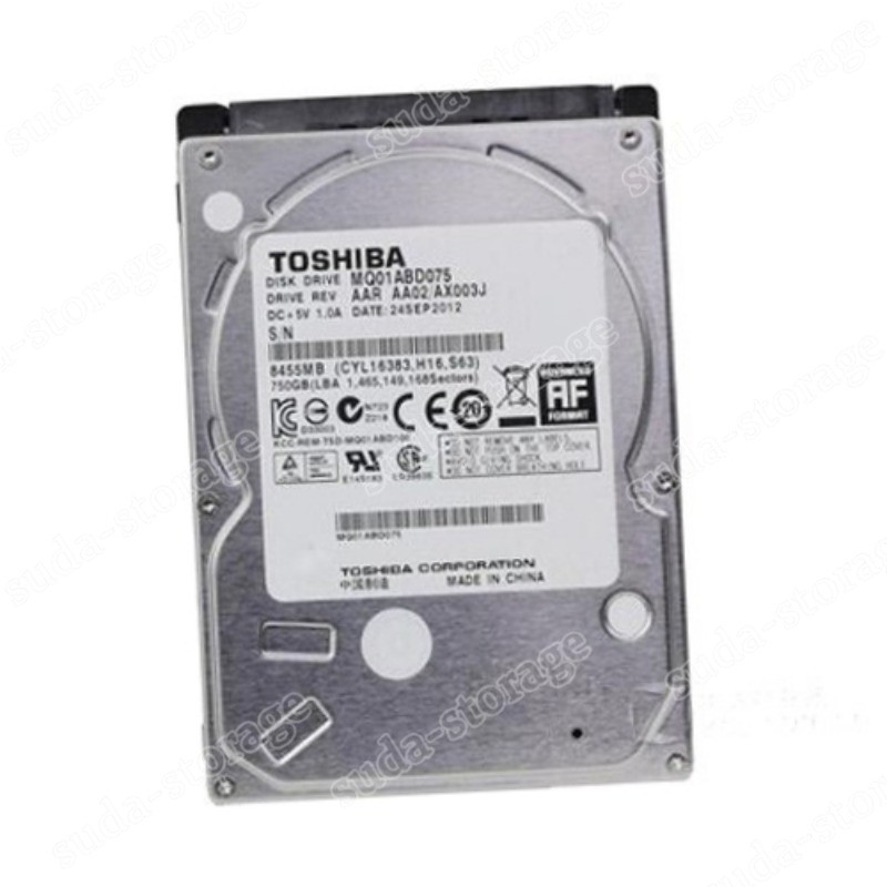 1PCS New Toshiba 750GB MQ01ABD075 5400RPM SATA 2.5" Laptop HDD Hard Disk Drive