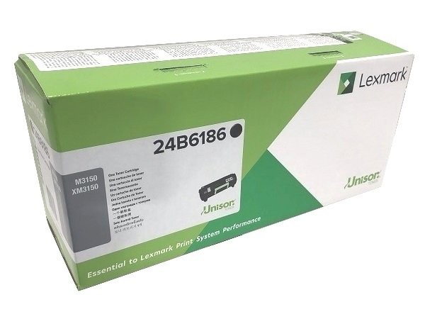 Lexmark 24B6186 Black Toner Cartridge
