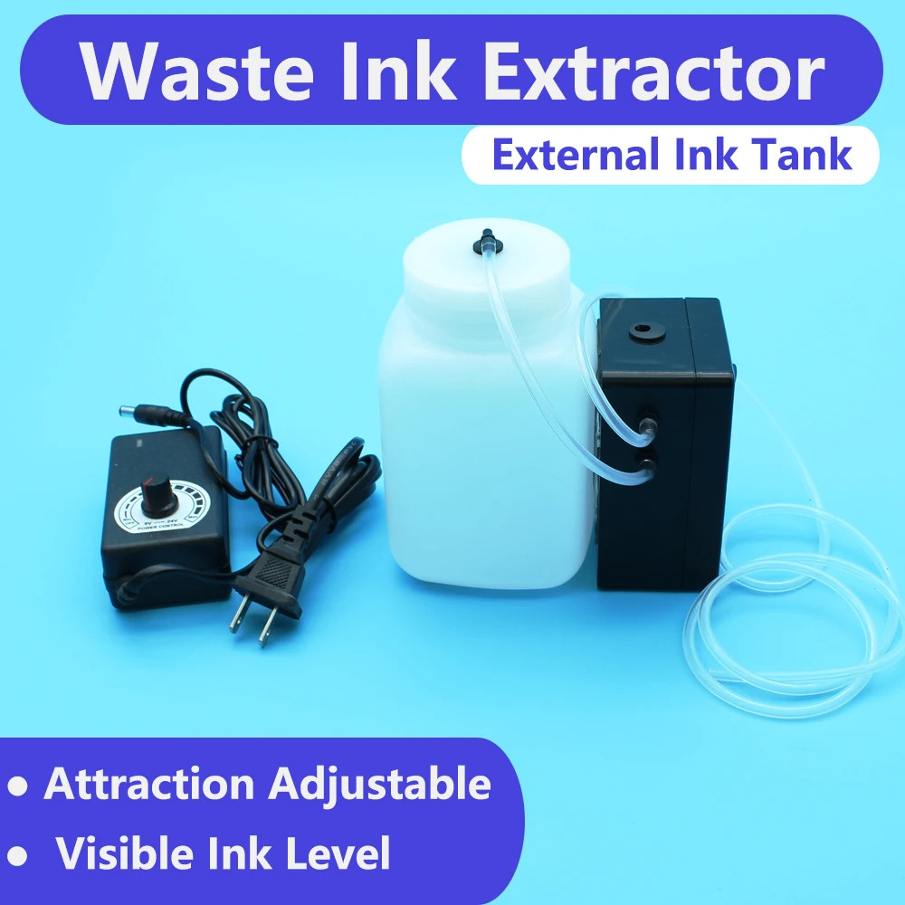External Waste Ink Tank Extractor  for Epson L1800 L18050 L8050 ET8550 XP1500