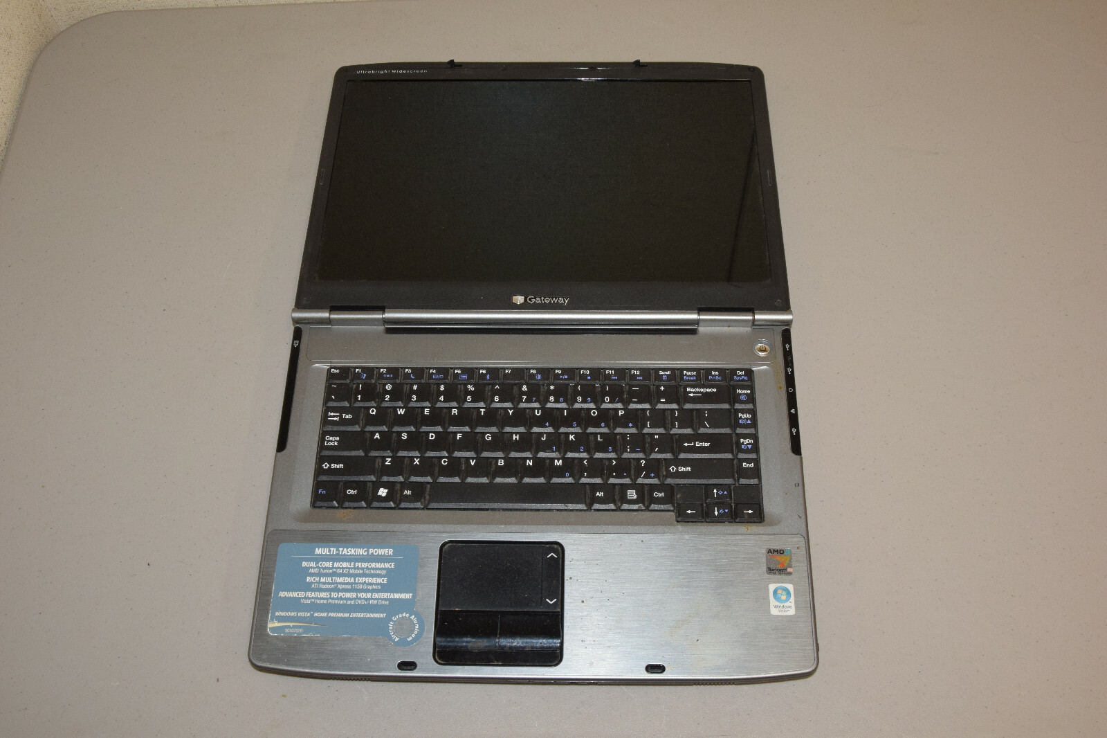 Dead Junk Gateway MA3 MT6451 15.4" Laptop Incomplete AS IS Parts Repair