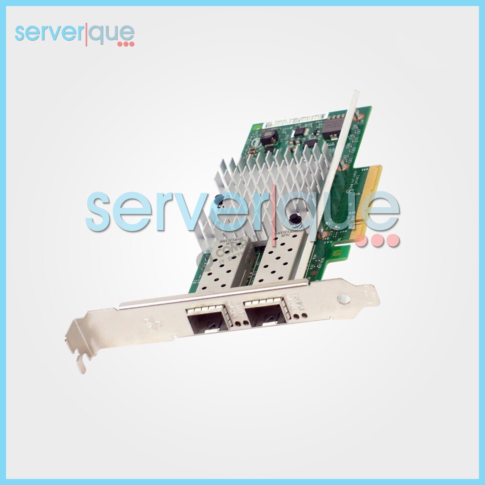 XYT17 Dell Intel X520-DA2 10Gbps PCI-e 2.0 x8 SFP+ Dual-Port Network Adapter