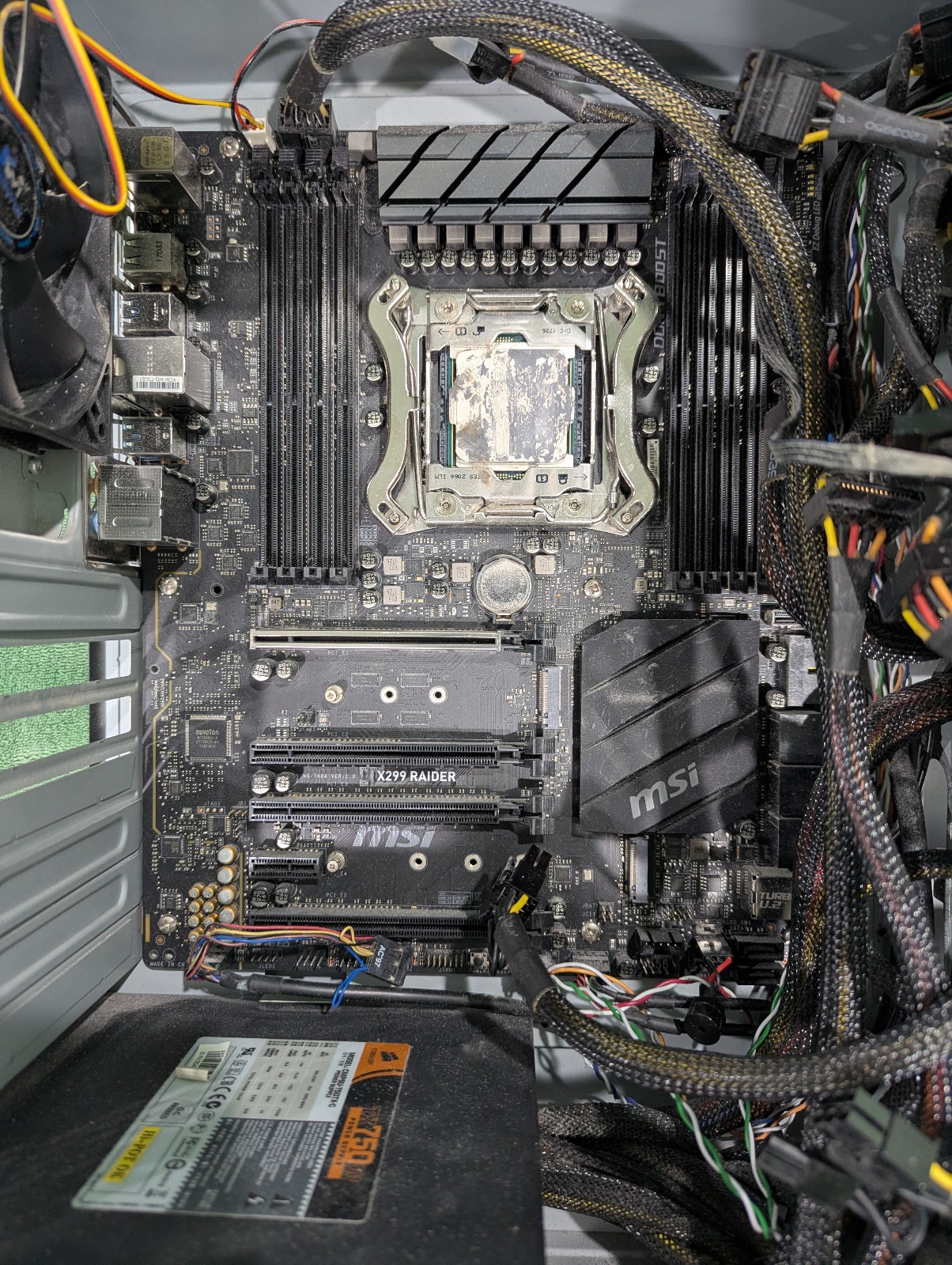 MSI X299 RAIDER Motherboard Intel X299 DDR4 LGA 2066 ATX w/ IO Shield