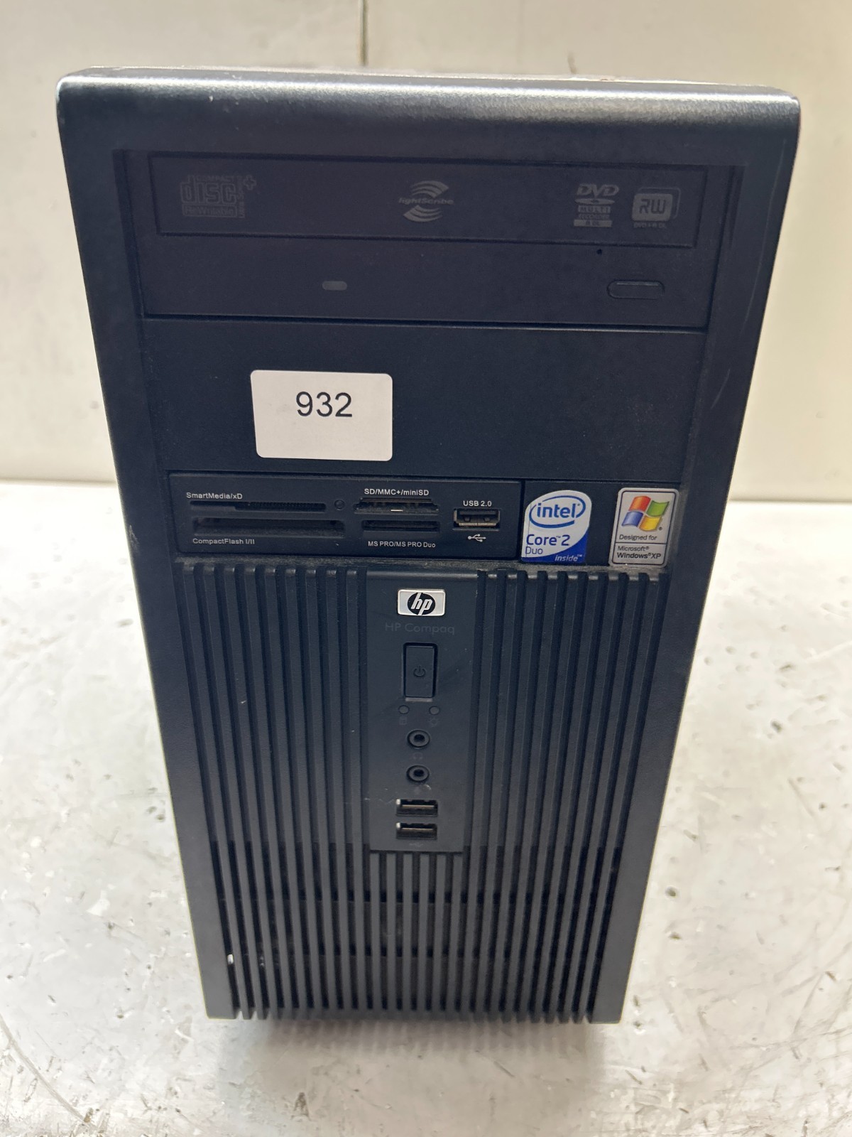 HP Compaq dx2300 Microtower Intel Core 2 Duo E4400 2.00GHz 1GB NO HDD