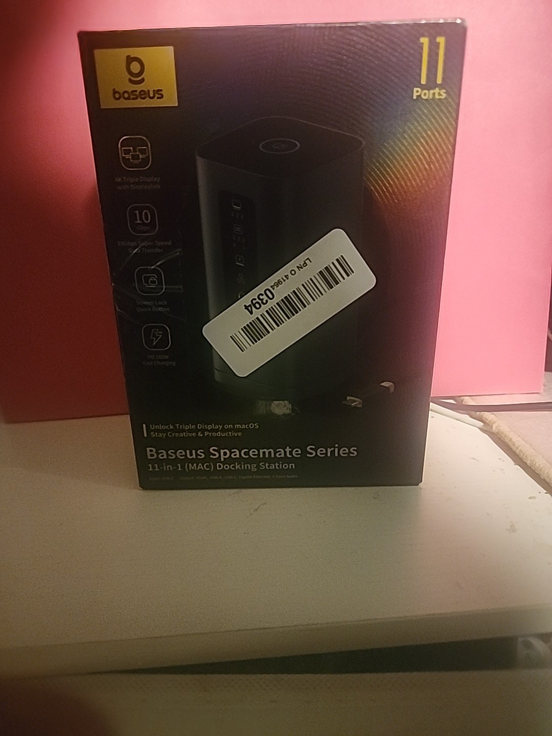 Baseus Spacemate Series 11-in-1 Docking Station NEW