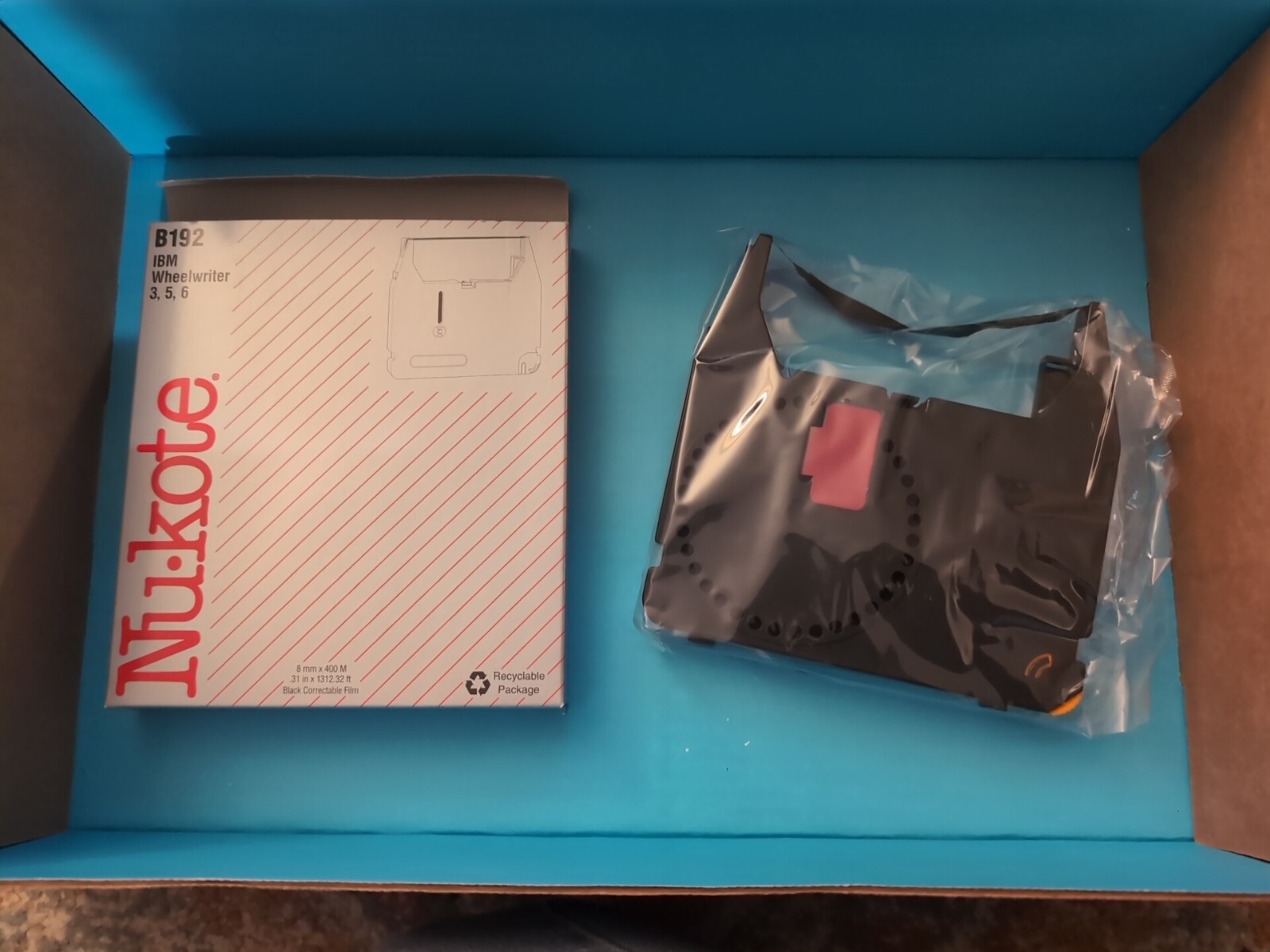 NU-KOTE B192 IBM Wheelwriter 3,5,6 And Others Typewriter Ribbon Cassette NEW