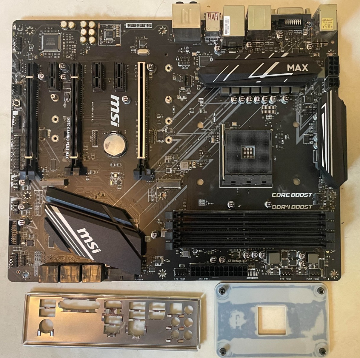 MSI B450 Gaming Plus MAX AMD ATX Motherboard