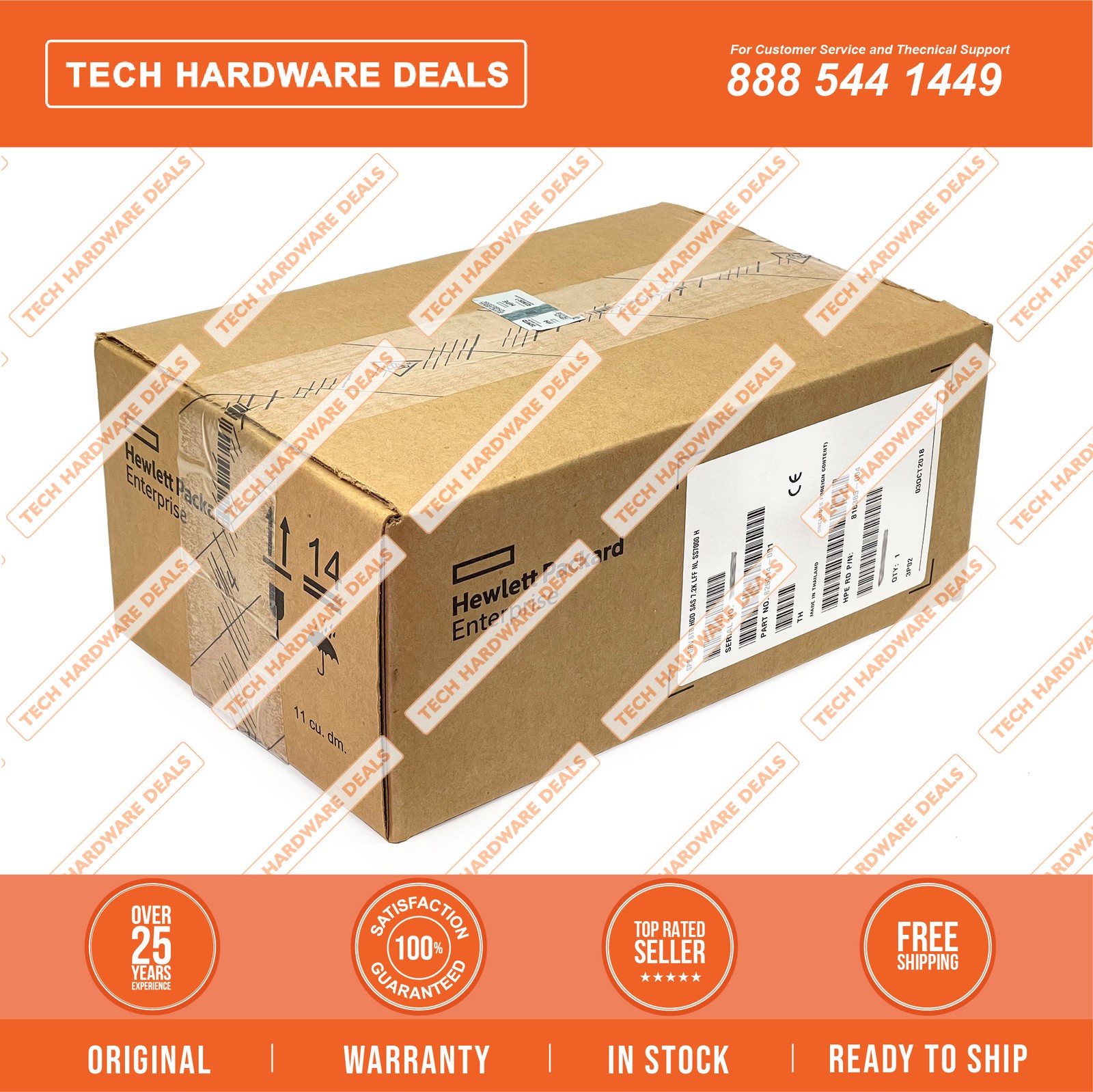 HUS726060AL5214-HP  NEW SEALED HPE 3PAR Storeserv  M6720 6TB 6G SAS 7.2K NL LFF