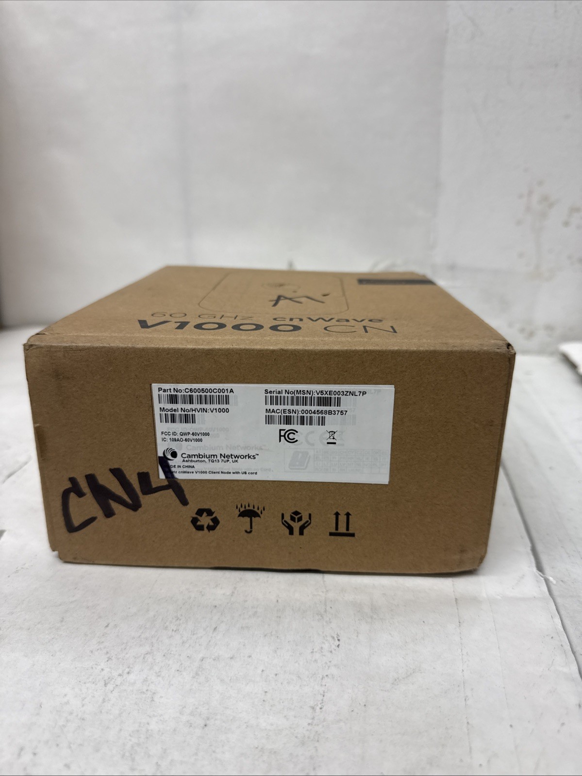 Cambium Networks C600500C001A 60 GHz cnWave V1000 Mid-Gain Client Node