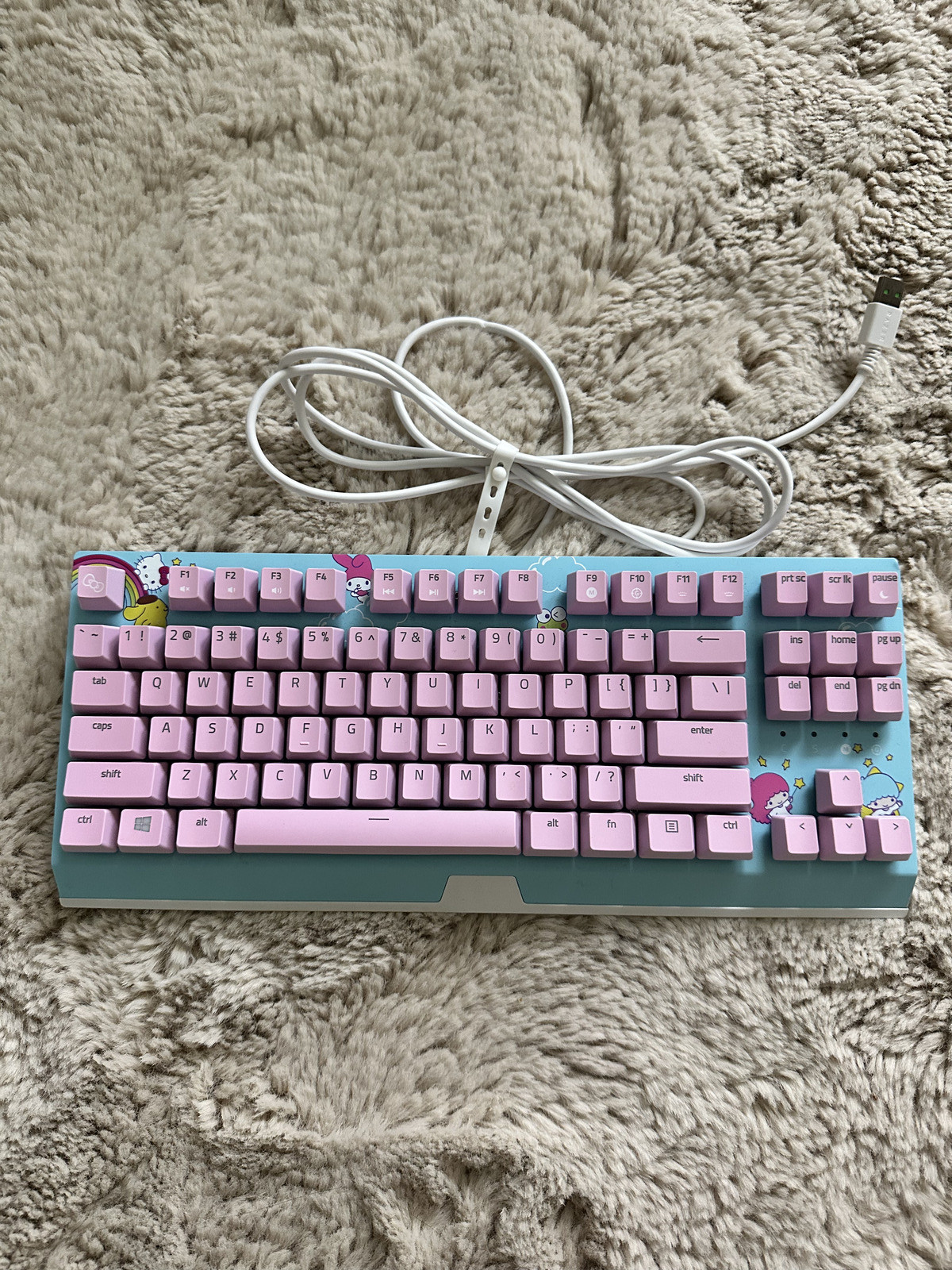 Razer x Sanrio Hello Kitty¹ Limited Edition Mechanical Keyboard Gaming 87 Keys