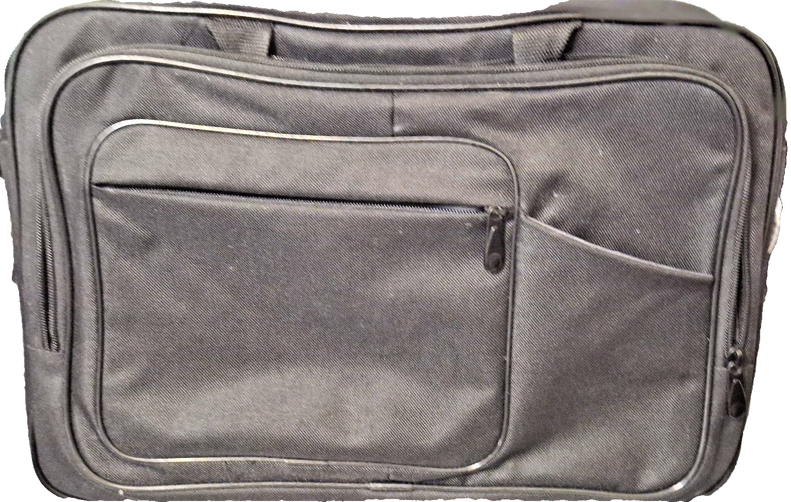 15-16 Inch Slim Lightweight Laptop Briefcase, Black - Messenger and Shoulder Bag