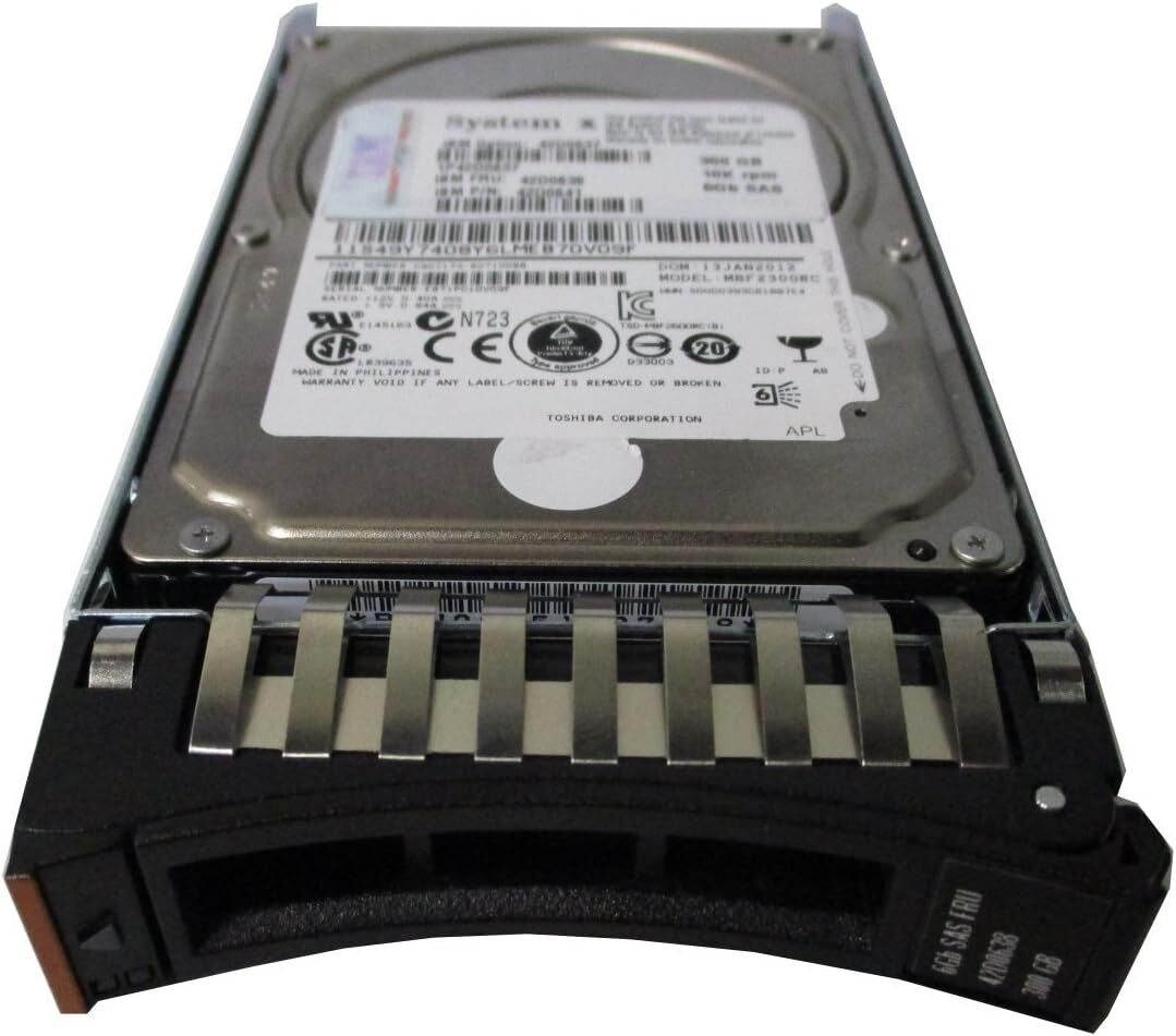 FIT FOR IBM 42D0637 42D0638 42D0639 300 GB 10K RPM 2.5" SAS Hard Drive