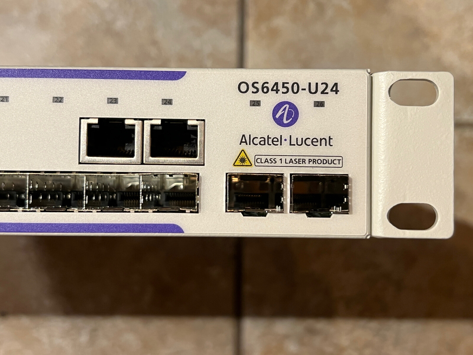 Alcatel Lucent OmniSwitch 6450-u24 l3 managed switch 22 X Gigabit os6450-u24-US