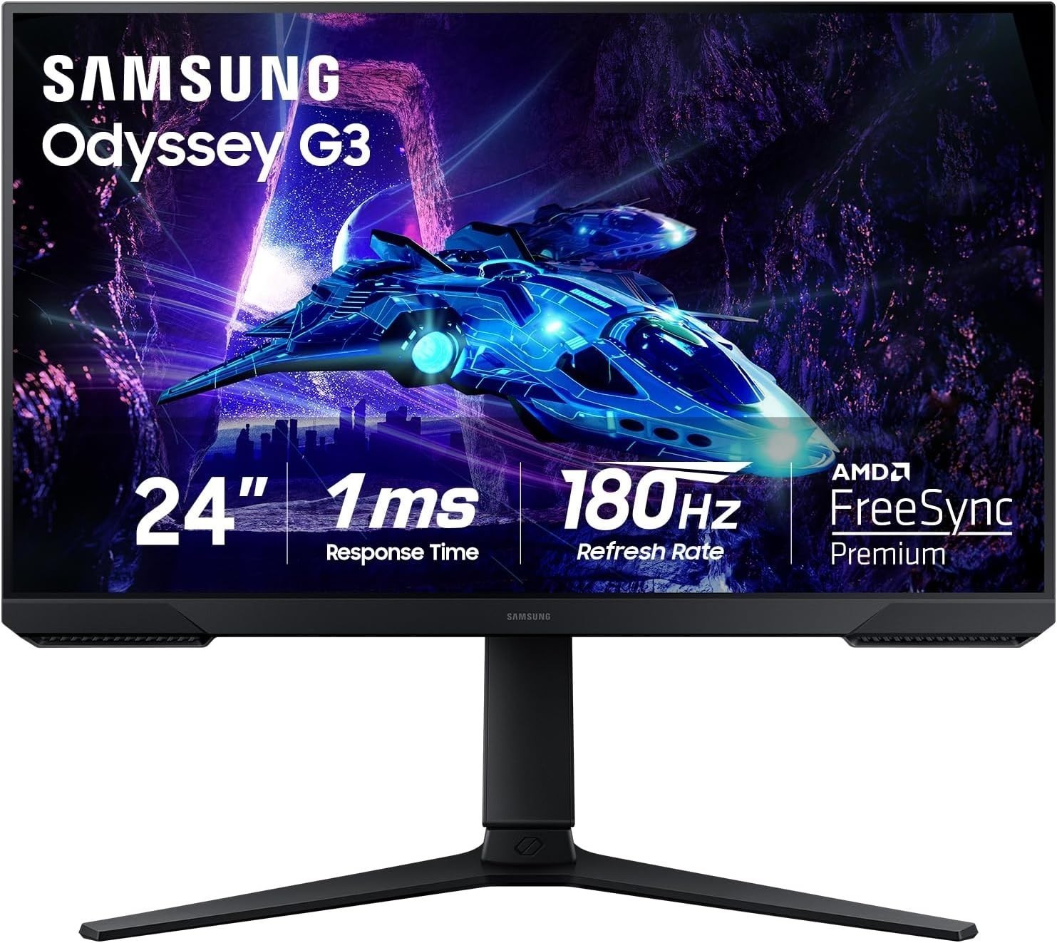 Samsung Odyssey G3 G30D 24-inch VA LCD Gaming Monitor FHD 180Hz S24AG302NN 240 V