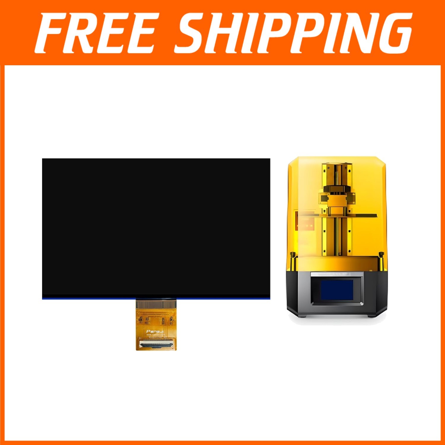 14K Resolution 10.1-Inch LCD Screen for Anycubic Photon Mono Pro 3D Printers