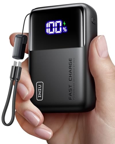 INIU 20000mAh 65W USB-C PD Fast Charging Power Bank for Laptop, MacBook, iPad