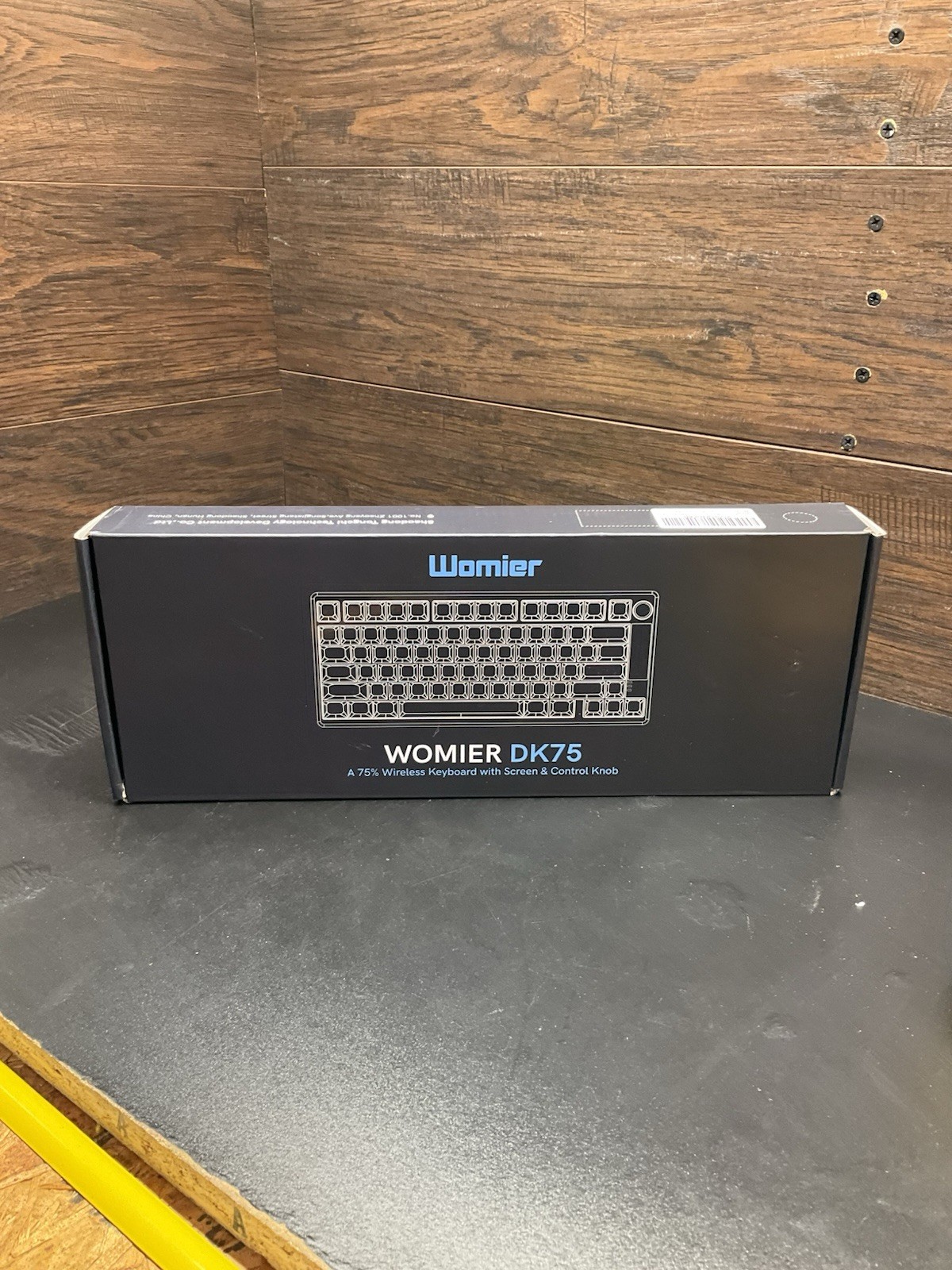 Womier DK75 75% Wireless Gaming Keyboard, RGB Backlit Creamy Keyboard with Media