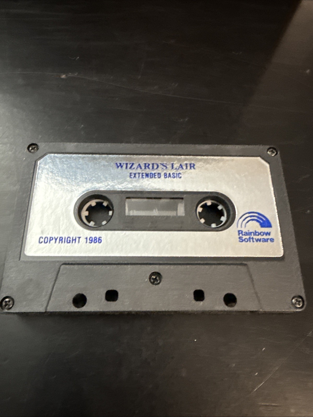 Vintage 1986 TI-99/4a WIZARD'S LAIR Extended Basic 1986 Rainbow Software