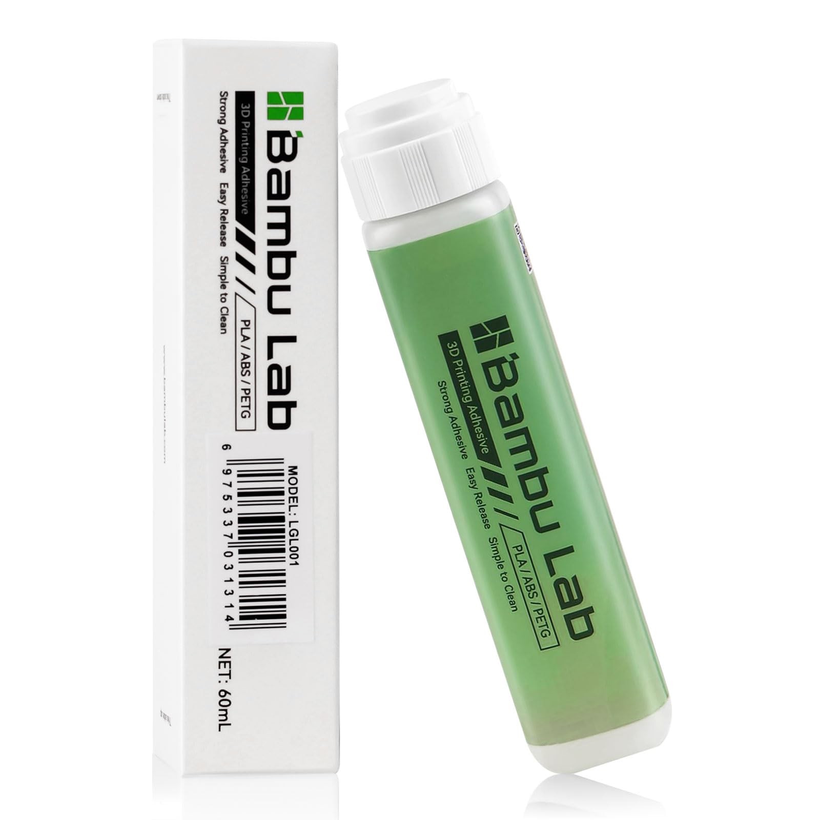 Compatible with Bambu Lab 3D Printer Adhesive Glue,Strong Grip Reduce Green 