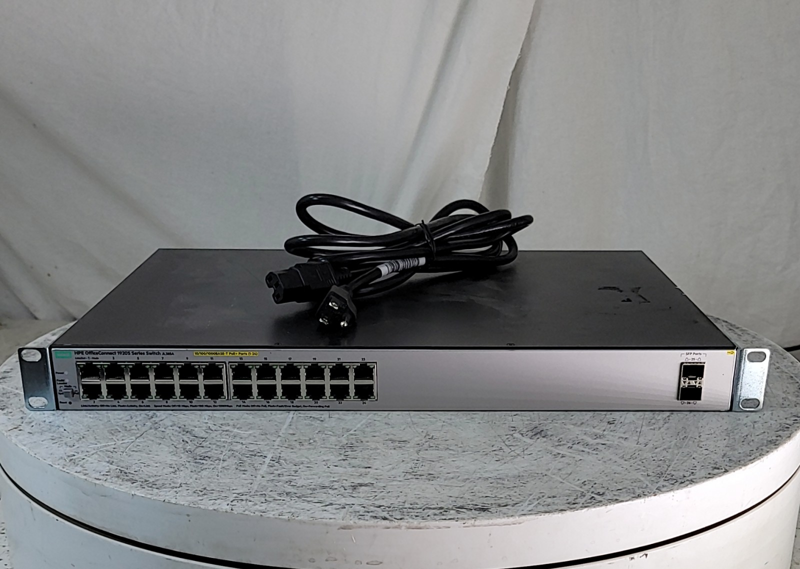 HPE JL385A OfficeConnect 1920S 24-Port PoE Gigabit Smart Switch