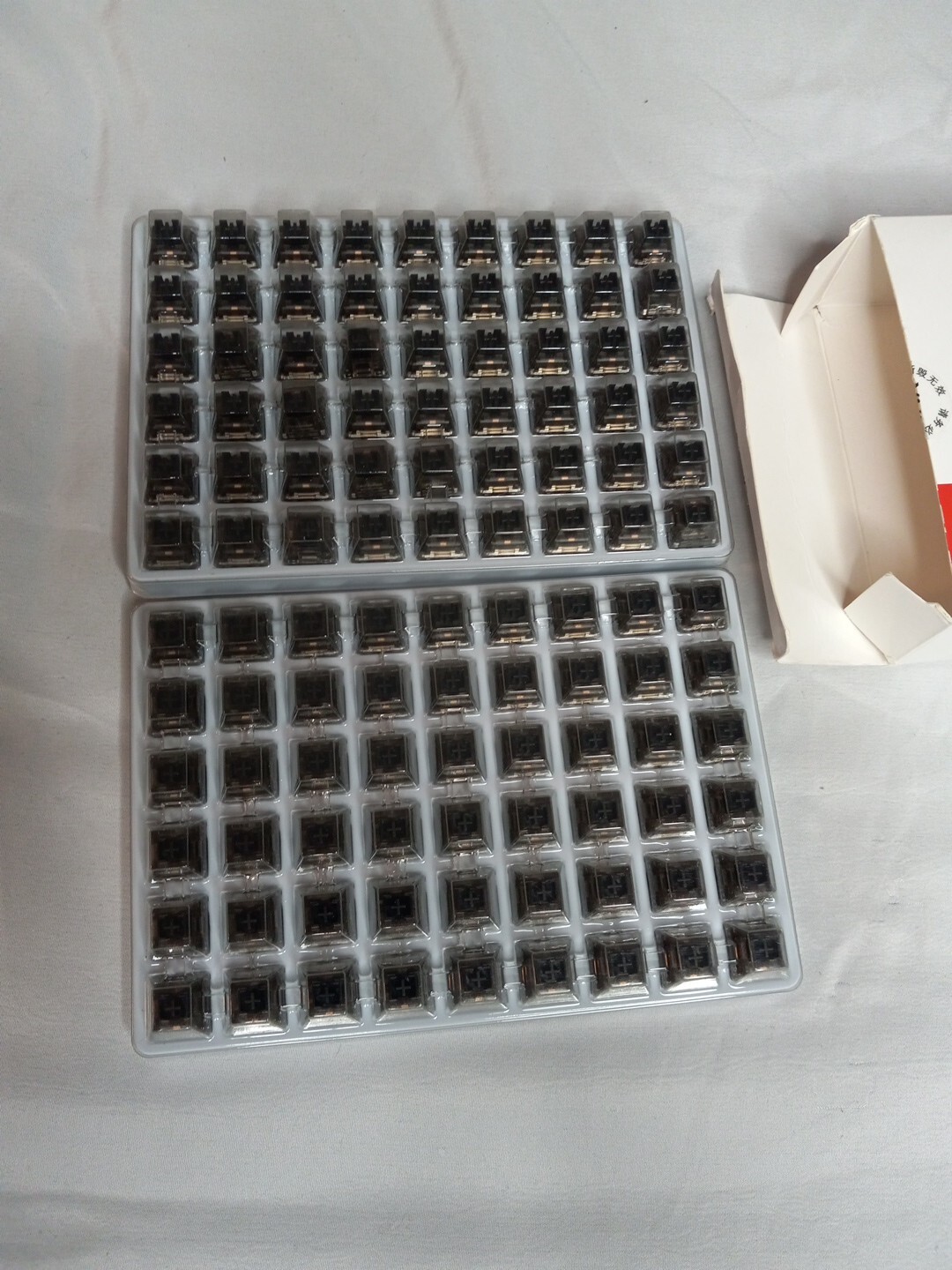 Gateron Black Ink V2 Mechanical Switches Pack Of 108 NIB A17