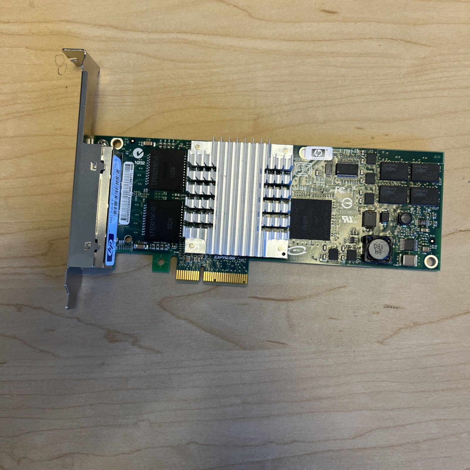 HP NC364T Quad Port Gigabit PCIe Server Adapter 436431-001 - 