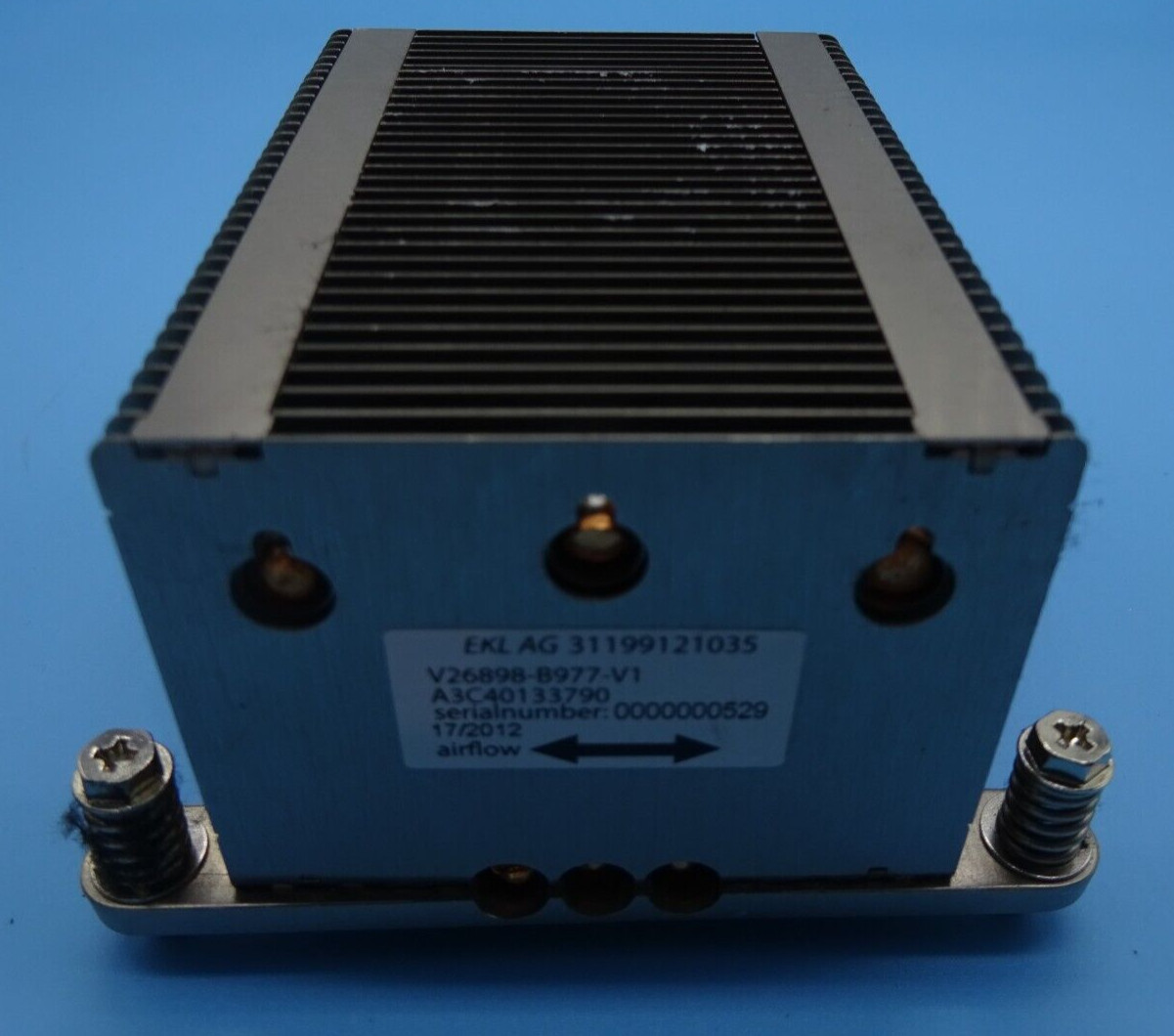 FUJITSU HEATSINK . V26898-B977-V1 - A3C40133790 #NT4172