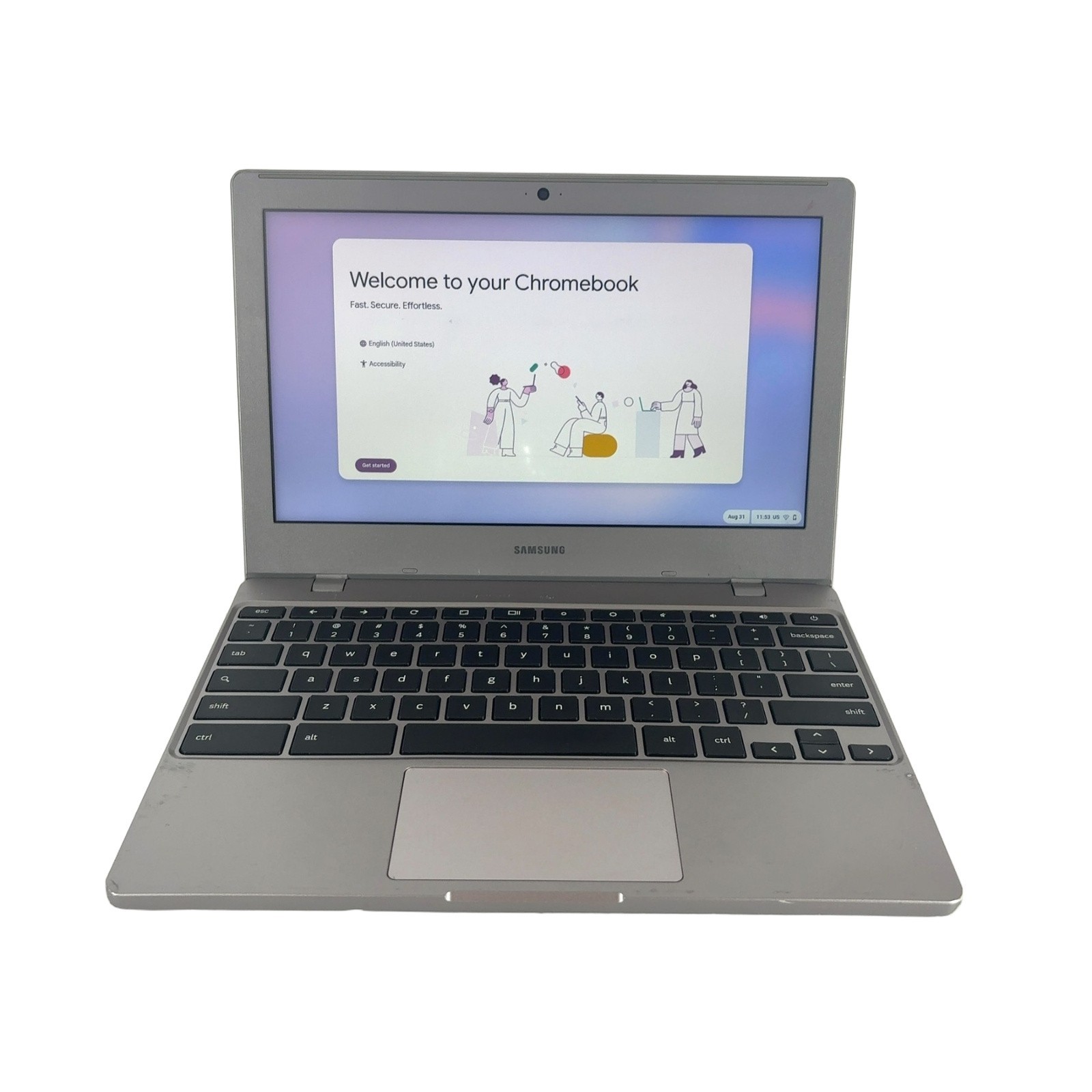Samsung Chromebook 4 11.6" HD 1.1GHz Celeron 4GB RAM 32GB eMMC Intel UHD 600