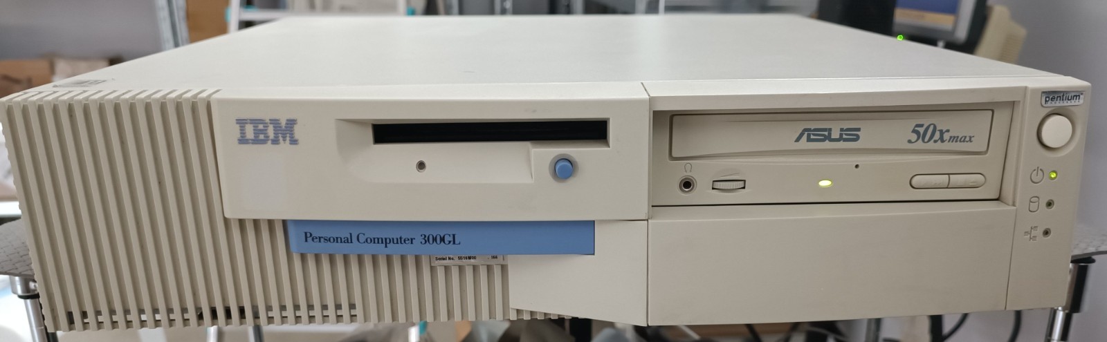 ✅Vintage PC IBM 300GL (Intel Pentium MMX 166Mhz)