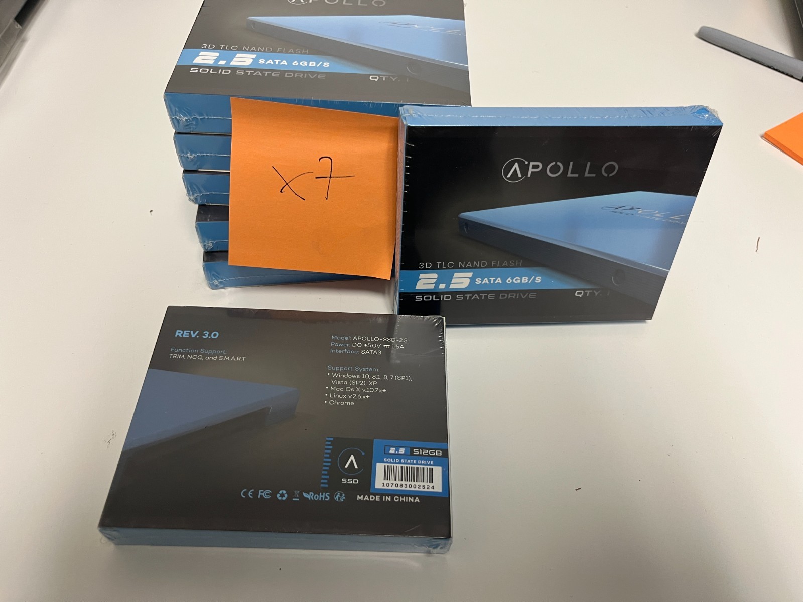 512GB | 256 GB | (35 Pieces Total) SSD memory cards (Wholesale)