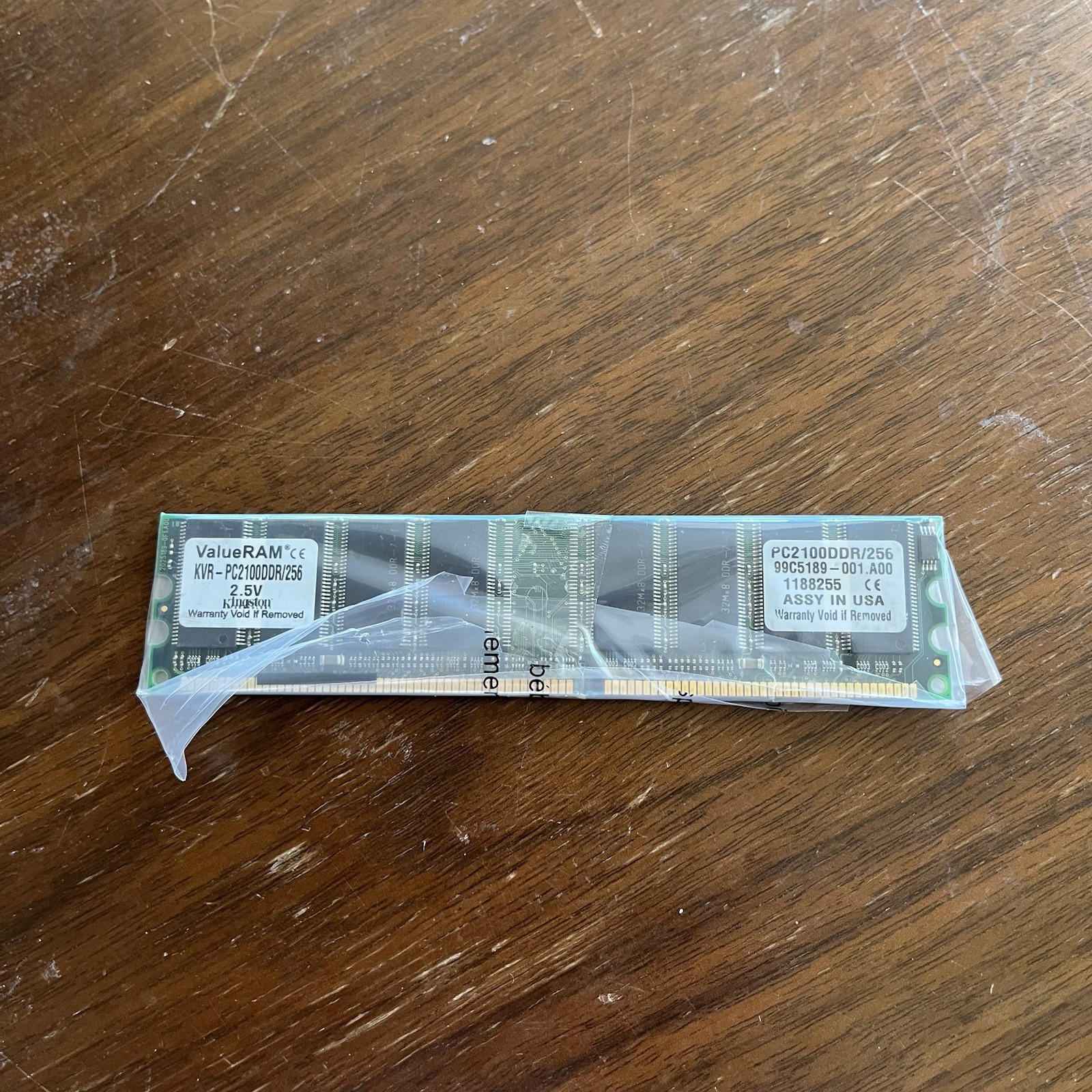 Kingston ValueRAM KVR-PC2100DDR 256MB MEMORY RAM