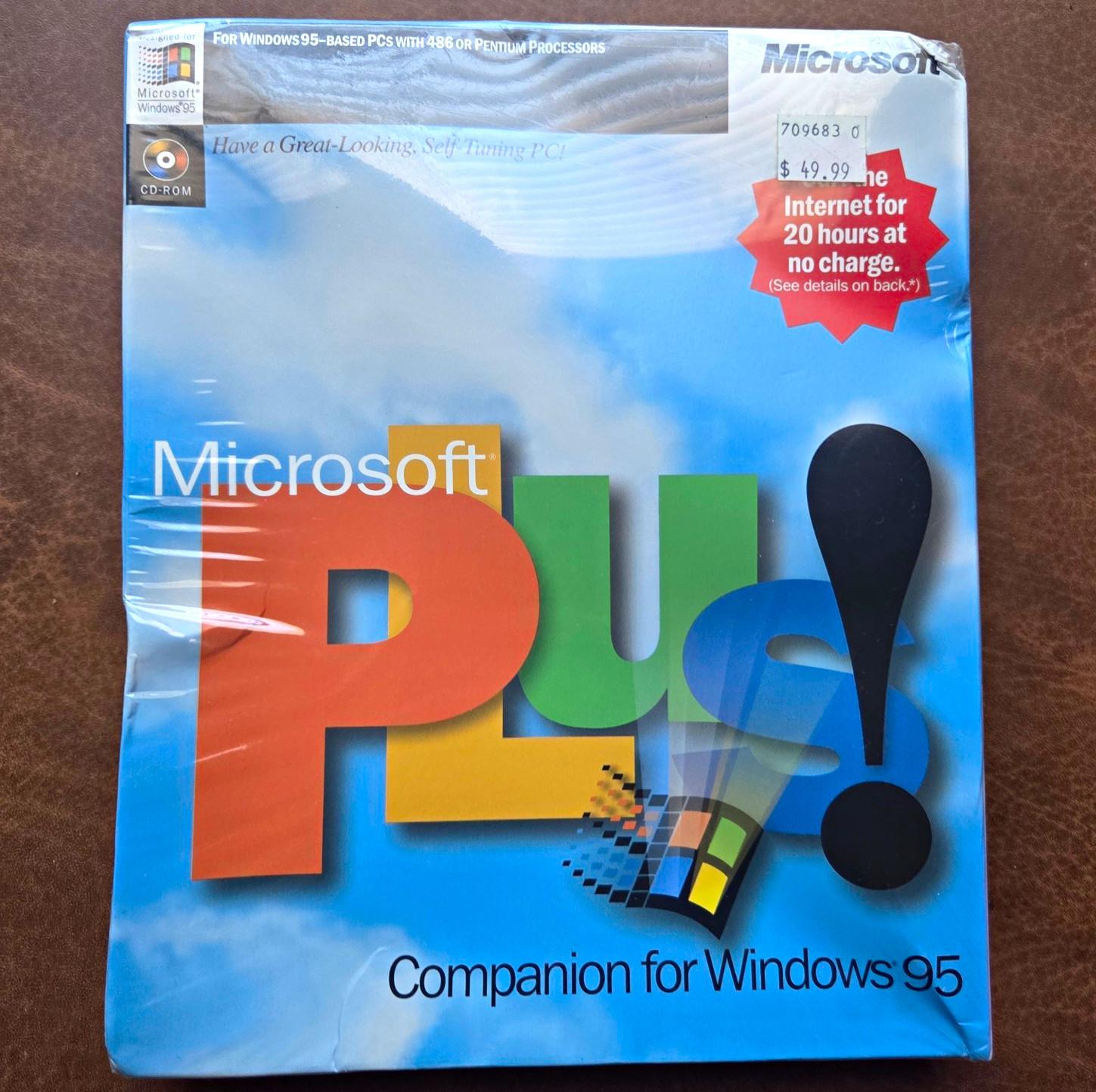 Microsoft Plus Companion for Windows 95 Operating System CD-ROM