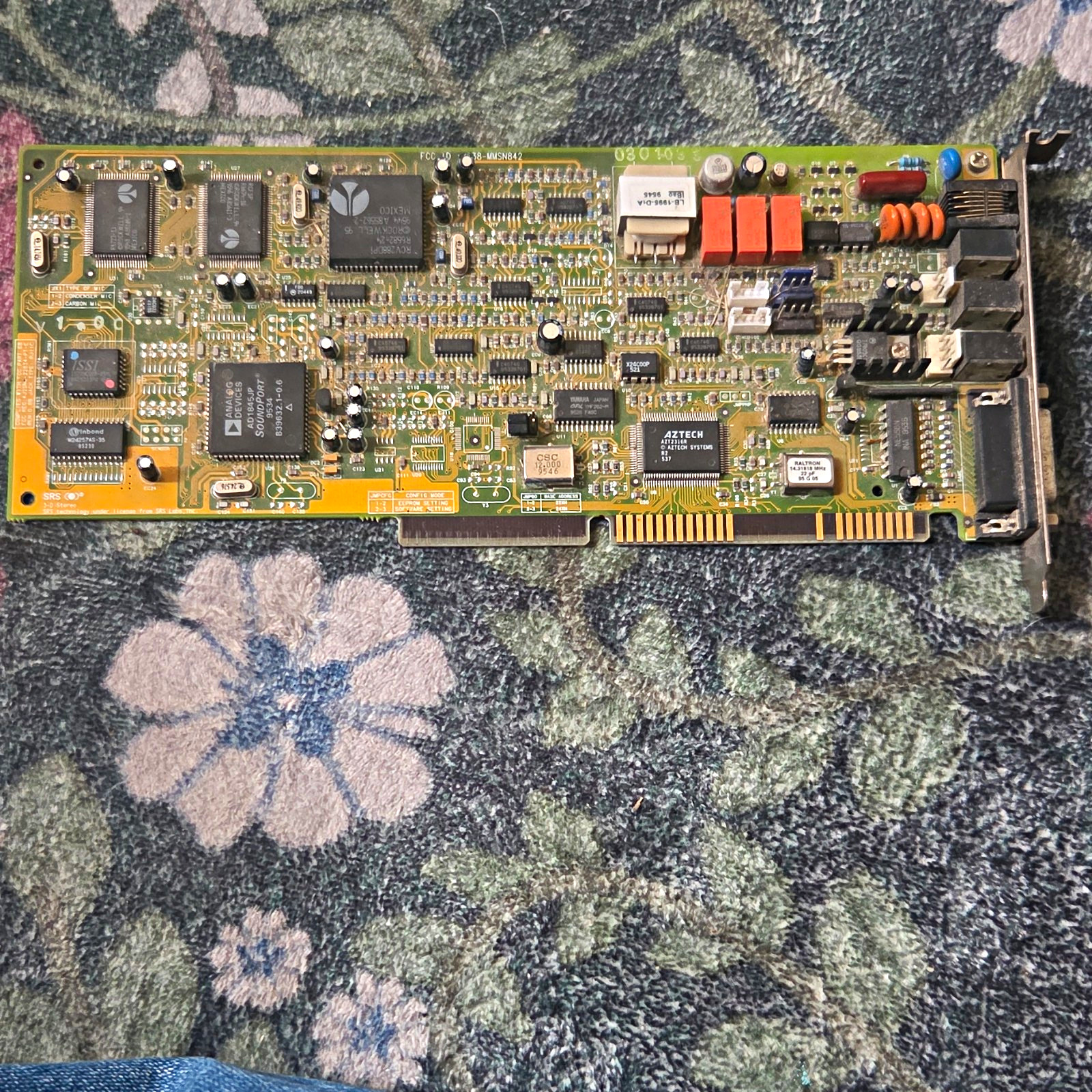 Aztech AZT2316R Vintage ISA Expansion Sound Card Compatible with Universal