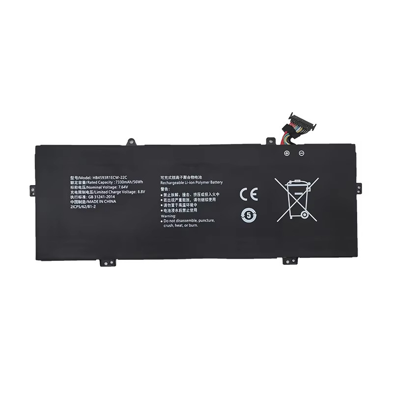 HB4593R1ECW-22C Laptop Battery for Huawei KLVD-WFH9 KLVF/KLVG-16 MateBook X PRO