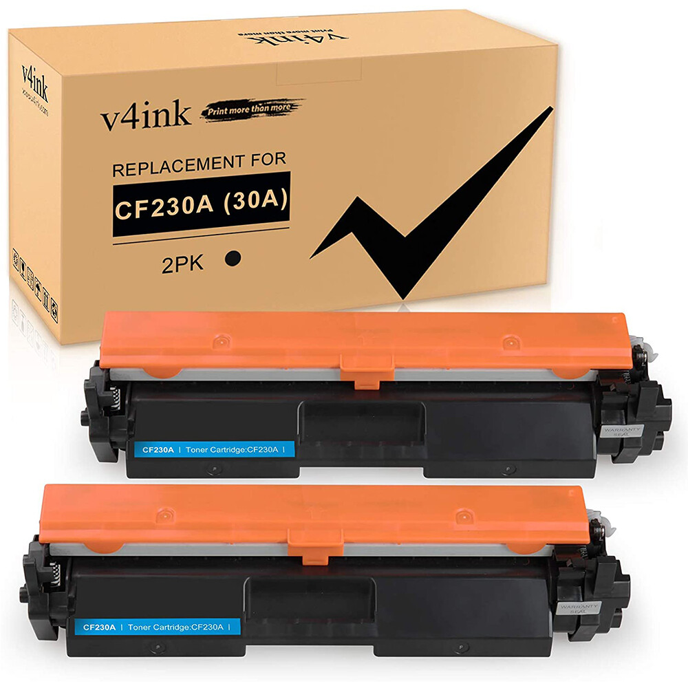 2pk CF230A 30A Toner Cartridge Compatible For HP LaserJet M227fdn M227sdn M203dw