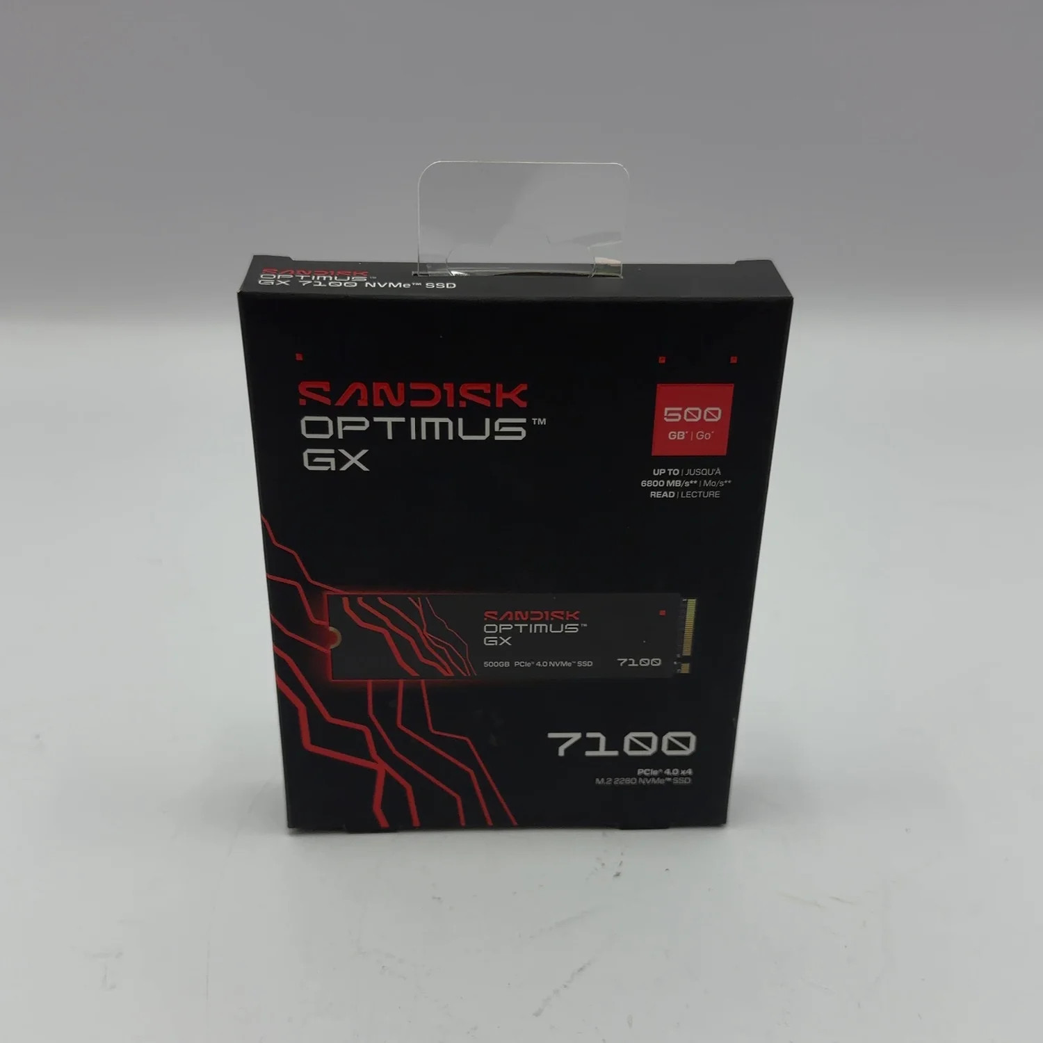 New SanDisk 2280mm Optimus GX 500GB M.2 NVMe Gen 4.0 x 4 SSD SDSP71500GAN-000G1