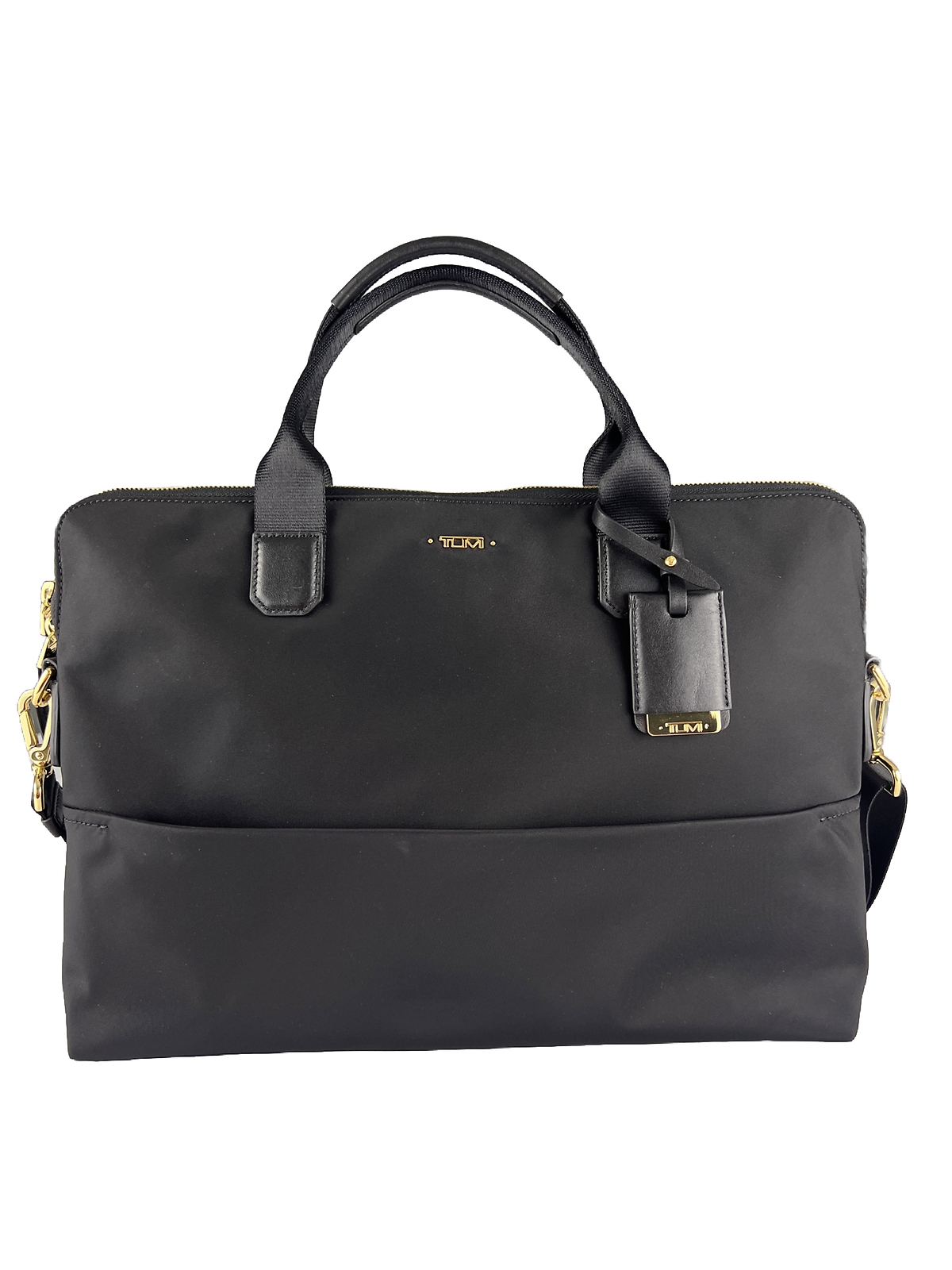 Tumi Voyageur Portfolio Business Laptop Brief Bag Black  NEW
