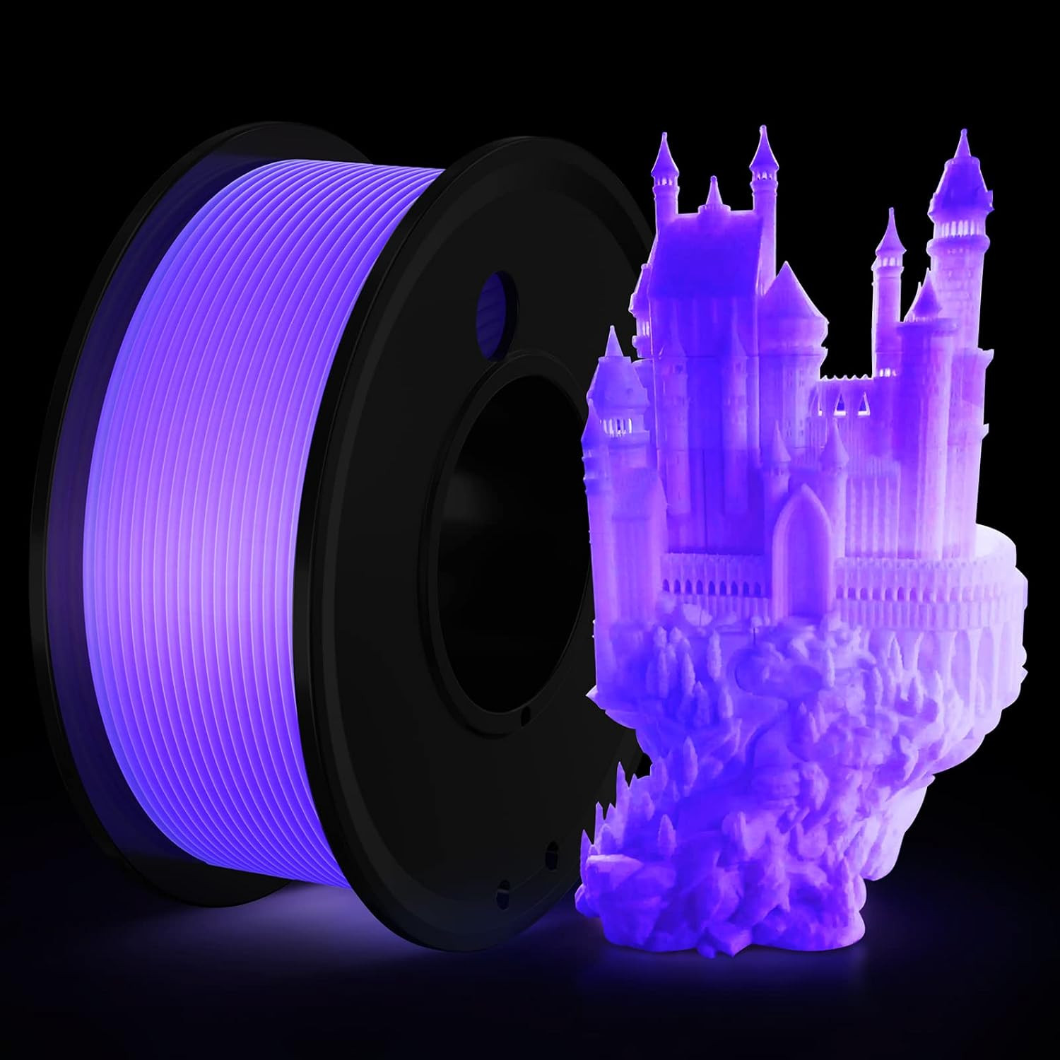 3D Printer Filament PLA Glow in the Dark 1.75Mm 3-D Printing Materials