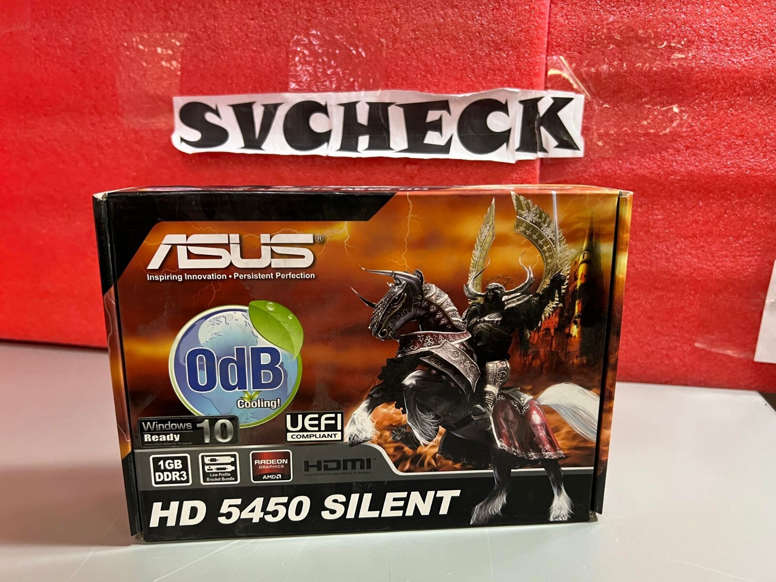 ASUS 90-C1CP2U-L0UANAYZ Radeon HD 5450 1GB DDR2 64-Bit DVI/ HDMI/ D-Sub/ HDCP