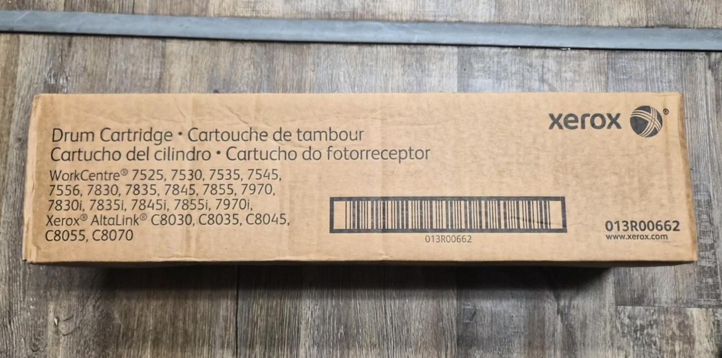 Xerox Genuine Drum Cartridge 013R00662 WorkCentre 7525,7530,7535,7545,7556,7830