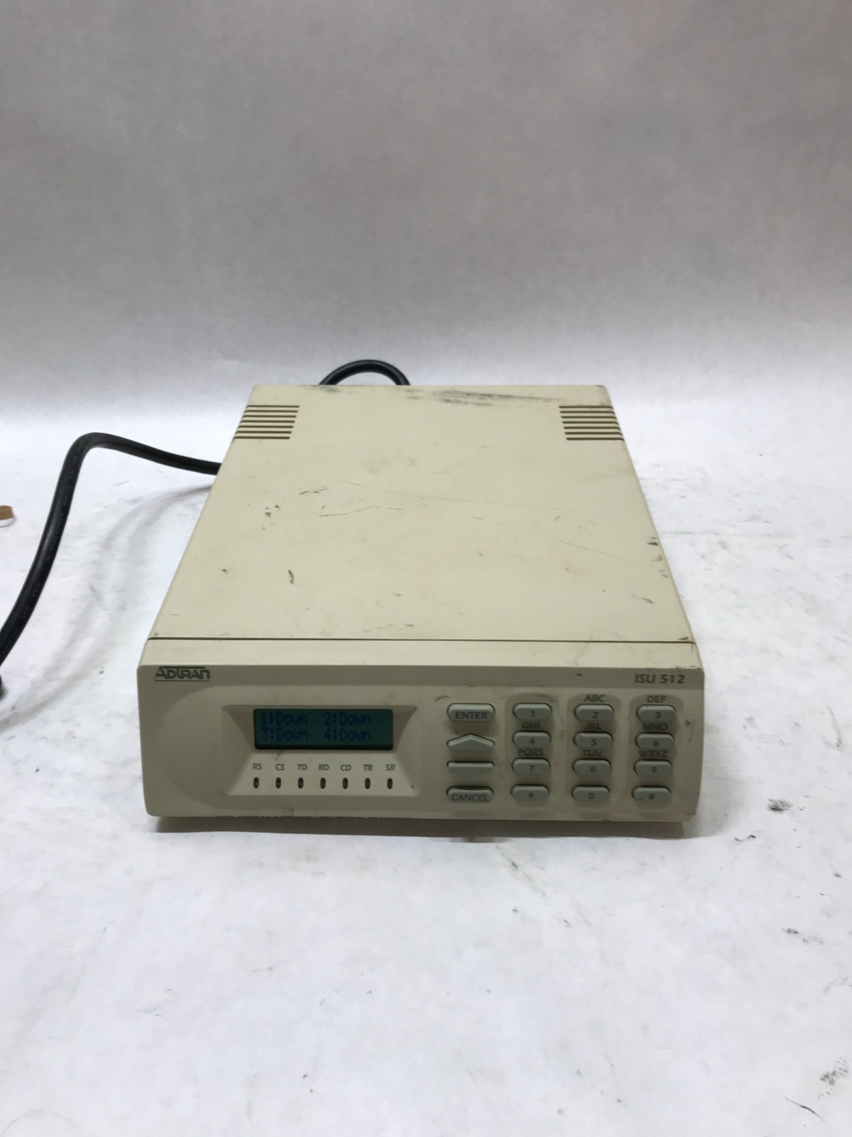 ADTRAN ISU 512-U ISDN Inverse Multiplexer Video Conferencing Passes Self Test DW