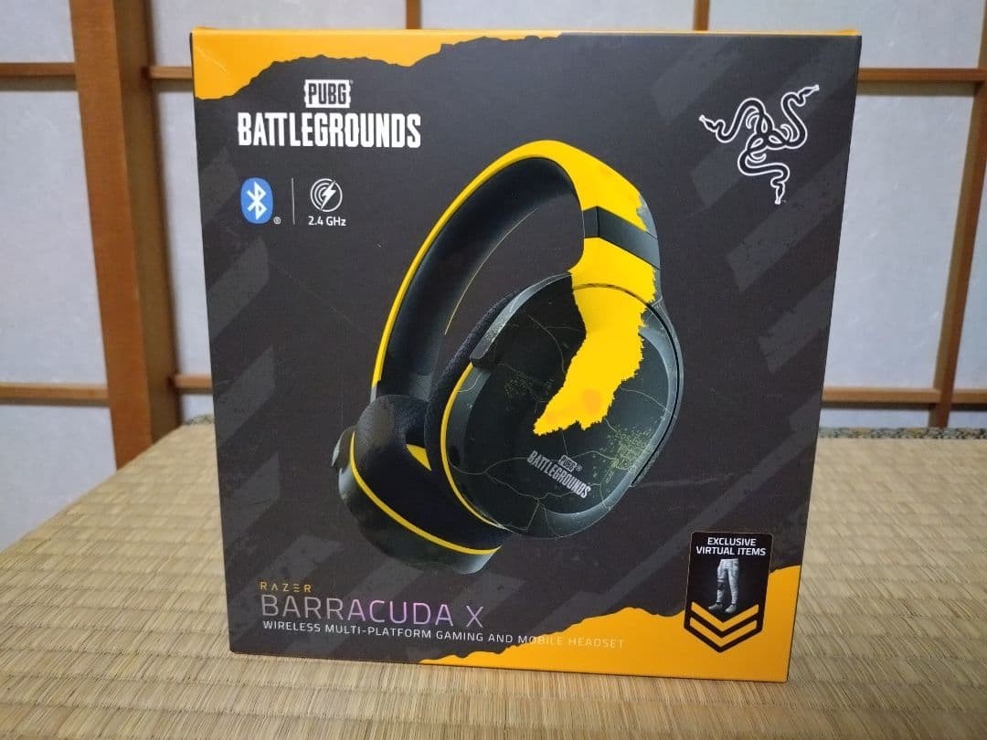 Razer Barracuda X PUBG Edition Bluetooth Wireless Gaming Headset NEW