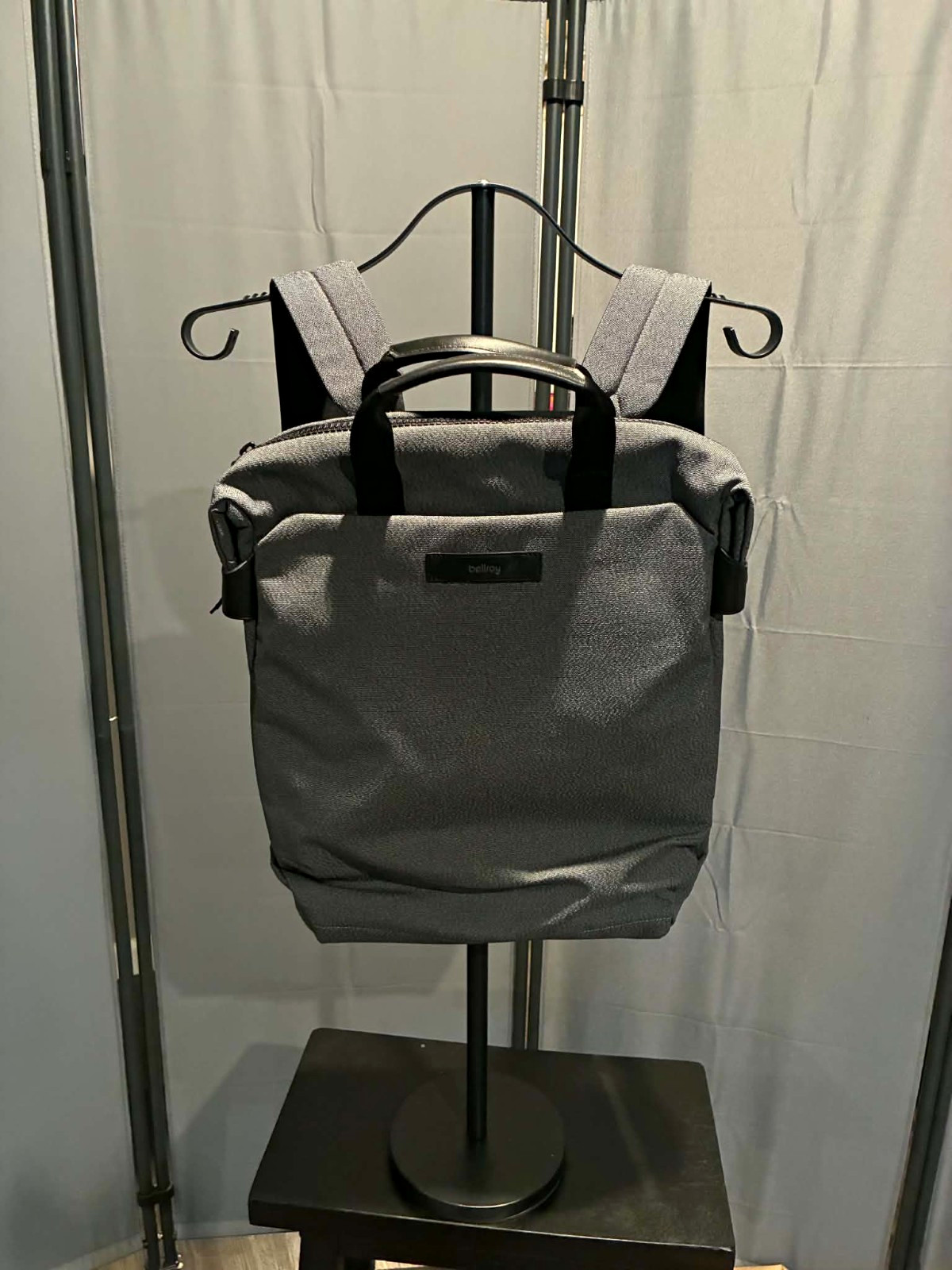 Bellroy Gray Polyester Laptop Backpack for 15 in Laptop, Padded Solid