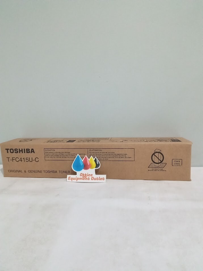 Toshiba TFC415UC TF-C415UC Cyan Toner Cartridge