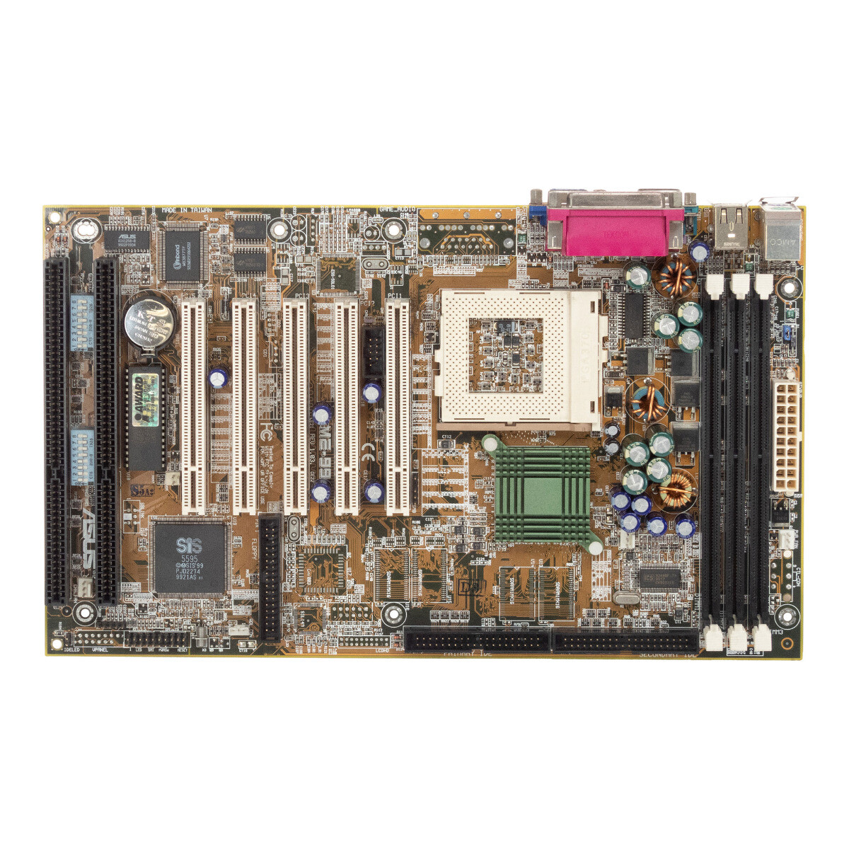 MOTHERBOARD ASUS ME-99 SOCKET 370 ATX 3x SDRAM 5x PCI 2x ISA