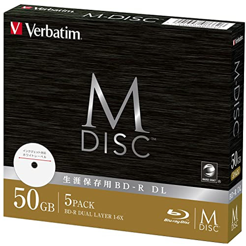 Barbatim (Verbatim) Bar Bay Tum Verbatim Long-term storage M-DISC BD-R DL 1-6x