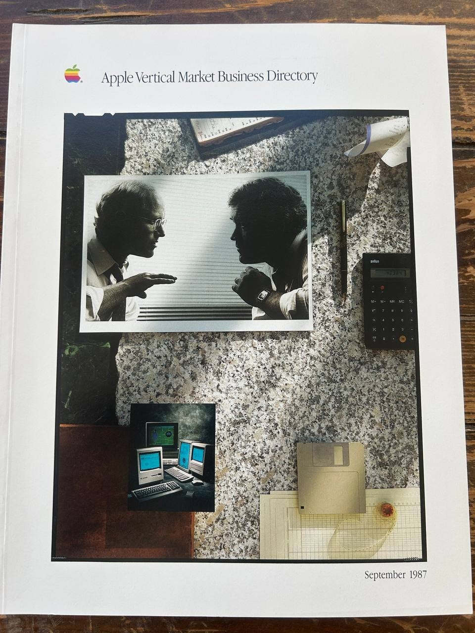 Apple Vertical Market Business Directory Sept 1987 Vintage Apple Book