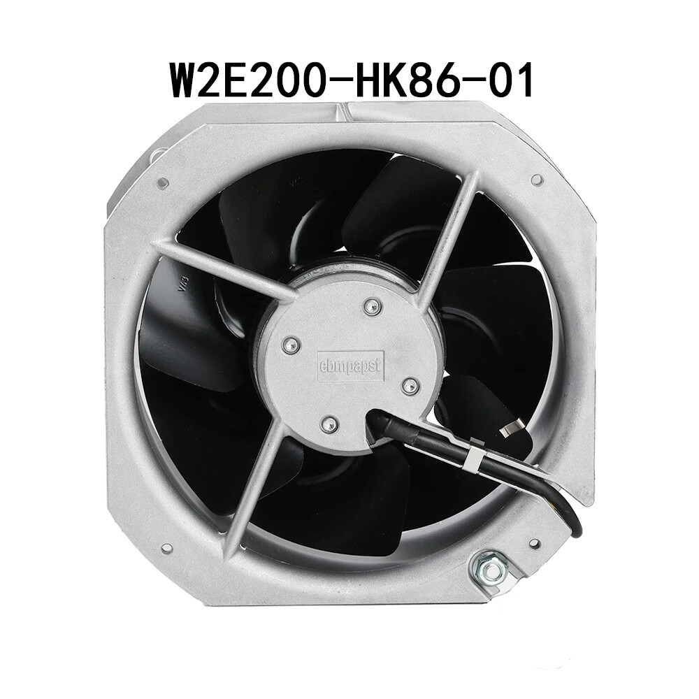 Brand new Ebmpaps Industrial Axial Fan W2E200-HK86-01 W2E200-HH86-01 115VAC 80W
