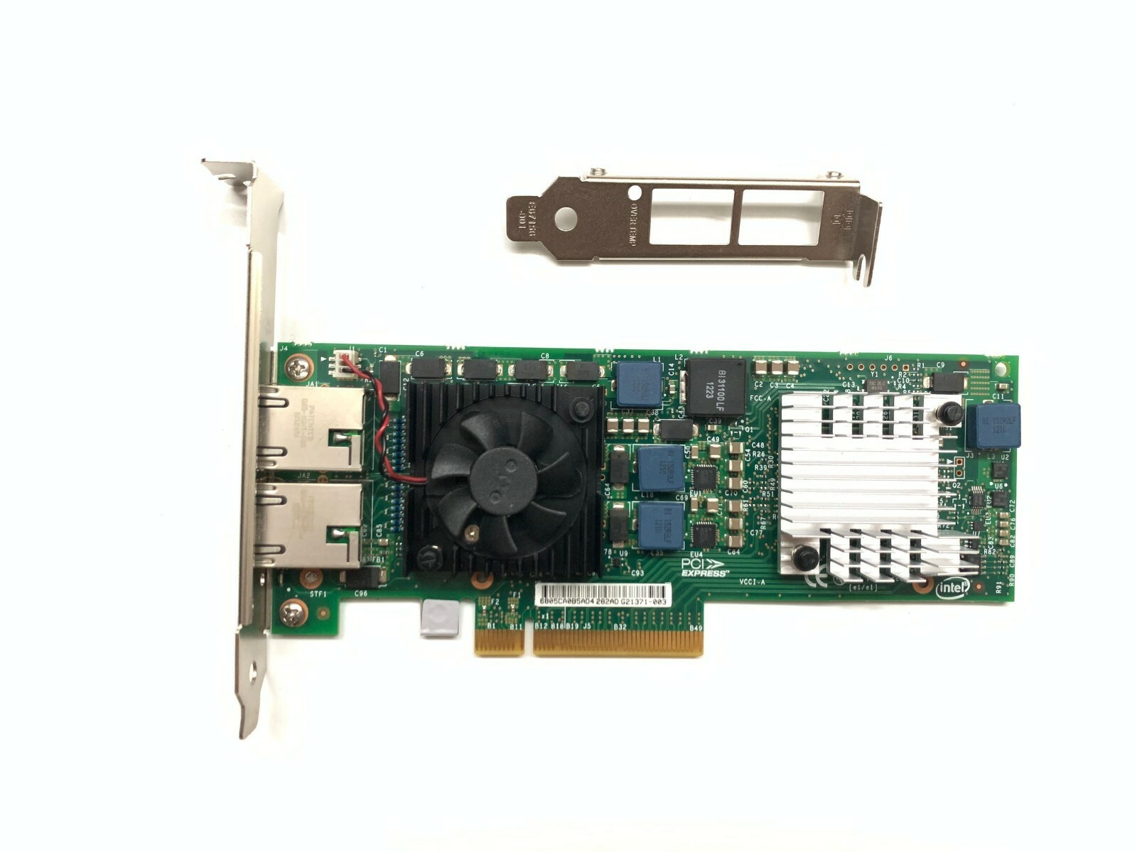 Original Intel Dell X520‑T2 E10G42BT 0JM42W Dual Port 10GbE RJ45 PCI‑E NIC