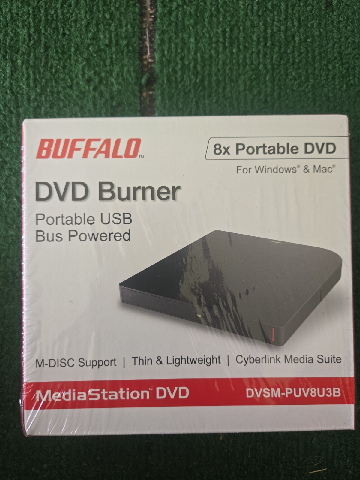 BUFFALO MediaStation 8X Portable DVD Writer DVSM-PUV8U3B