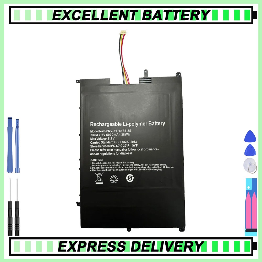 NV-3178185-2S 7.6V 5000mAh Laptop battery For Sgin X15 Tablet PC For Gateway